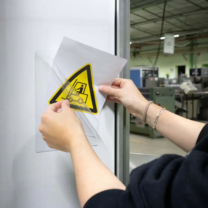 【CAINZ-DASH】tarifold社 カング イージーロード マグネットタイプ A5 5枚入り クリア 194691【別送品】