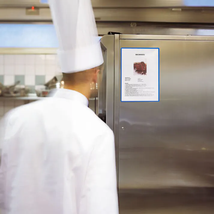 【CAINZ-DASH】tarifold社 カング イージーロード マグネットタイプ A5 5枚入り ブルー 194721【別送品】