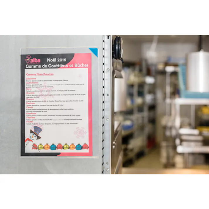 【CAINZ-DASH】tarifold社 カング イージークリック 粘着タイプ A4サイズ 5枚入り カラー 194779【別送品】