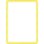 【CAINZ-DASH】ｔａｒｉｆｏｌｄ社 ディスプレイポケット　マグネットタイプ　Ａ４サイズ　２枚入り　黄 194904【別送品】