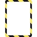【CAINZ-DASH】ｔａｒｉｆｏｌｄ社 安全標識用ディスプレイポケット　マグネットタイプ　Ａ４　２枚入り　危険 194924【別送品】