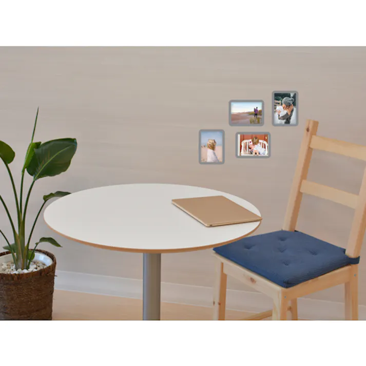 【CAINZ-DASH】tarifold社 【売切廃番】 ディスプレイポケット 粘着タイプ A6サイズ 2枚入り グレー 194980【別送品】