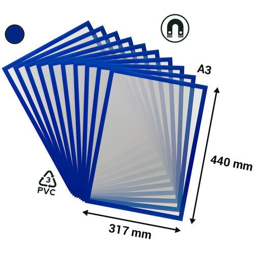 CAINZ-DASH】tarifold社 PVCマグネットフレームA3用 10