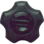 【CAINZ-DASH】三星産業貿易 フィットノブ　Ｍ１０　本体／黒　キャップ／黒　（５個入り） FIT-K-M10-BK-5P【別送品】