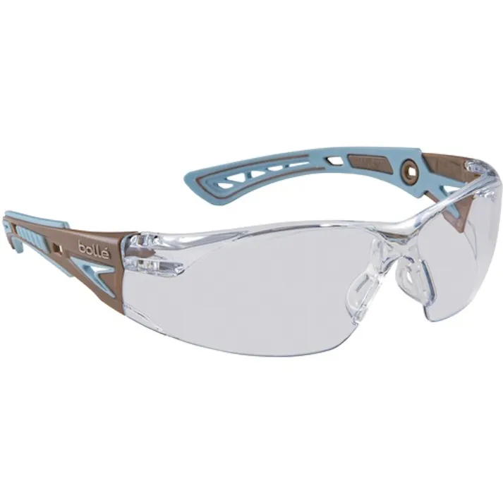 【CAINZ-DASH】ボレー社 SAFETY RUSH+ カラーバリエーション シアトルモカ クリアレンズ PSSRUSPA03【別送品】