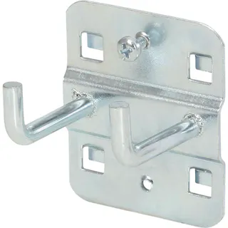 【CAINZ-DASH】SORI社 キャビネットワゴン用アクセサリ ダブルフック 35mm 705377【別送品】