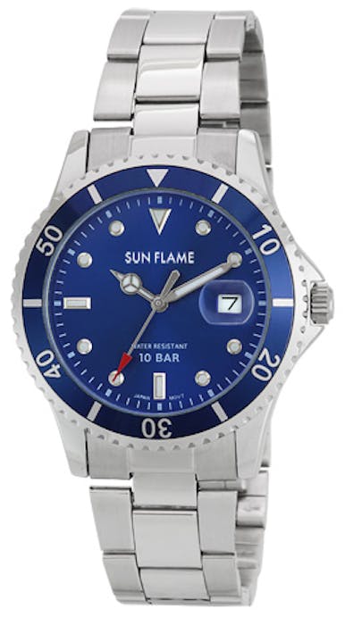 サン・フレイム   腕時計 MJG-N37-SBL シルバーブルー 4937996770845 【店舗取り寄せ】