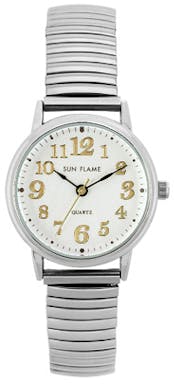 サン・フレイム   腕時計 MJL-B07-W ホワイト 4937996775413 【店舗取り寄せ】