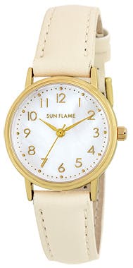 サン・フレイム   腕時計 MJL-B22-IV アイボリー 4937996777134 【店舗取り寄せ】