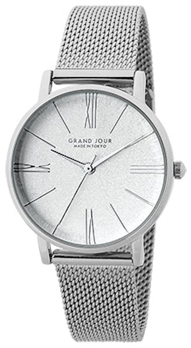 サン・フレイム   腕時計 MJ-GJQA02-S シルバー 4937996791048 【店舗取り寄せ】
