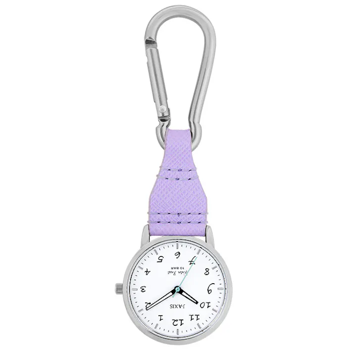 サン・フレイム カラビナフックウオッチ AP1353-PU パープル 4937996814167 【店舗取り寄せ】