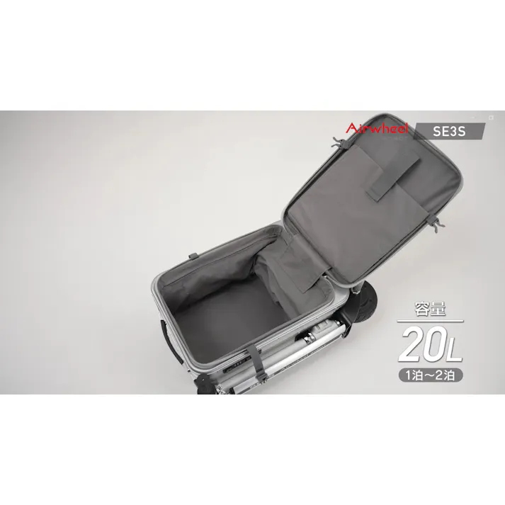 Airwheel スマートスーツケース SE3S-PI ピンク 約幅360mm×高さ550mm×奥行240mm 4937996941023 【店舗取り寄せ】