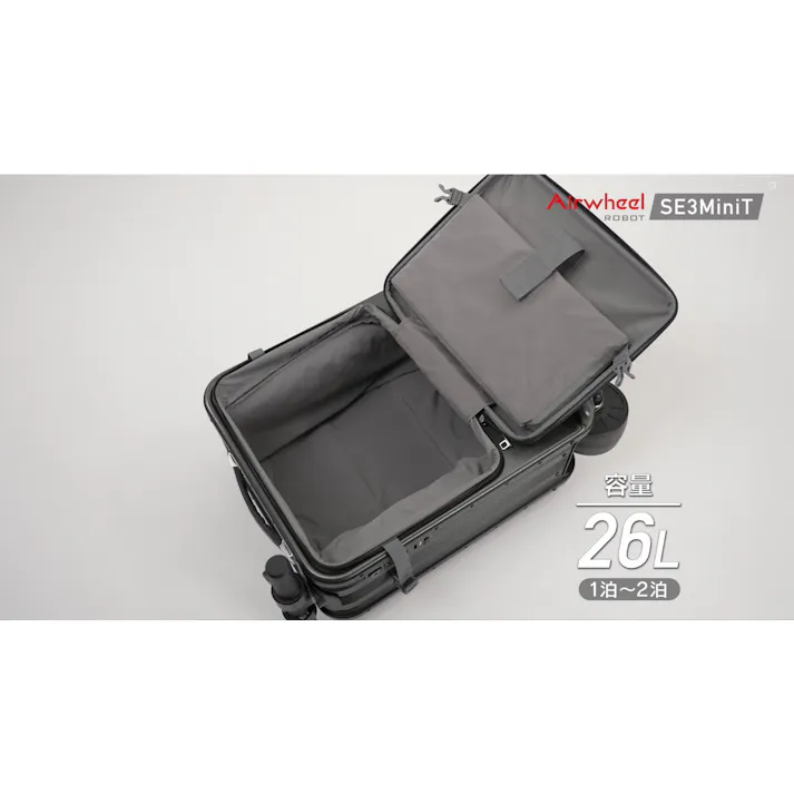 Airwheel スマートスーツケース SE3MiniT-PI ピンク 幅385mm×高さ575mm×奥行250mm 4937996941054 【店舗取り寄せ】