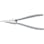 【CAINZ-DASH】ＨＡＺＥＴ社 穴なしスナップリング用プライヤー　軸用　１０°曲がりタイプ 1847-3【別送品】