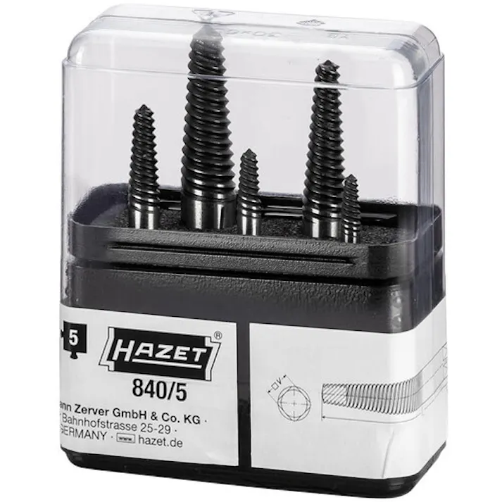 【CAINZ-DASH】HAZET社 スクリューエキストラクターセット 840S5【別送品】