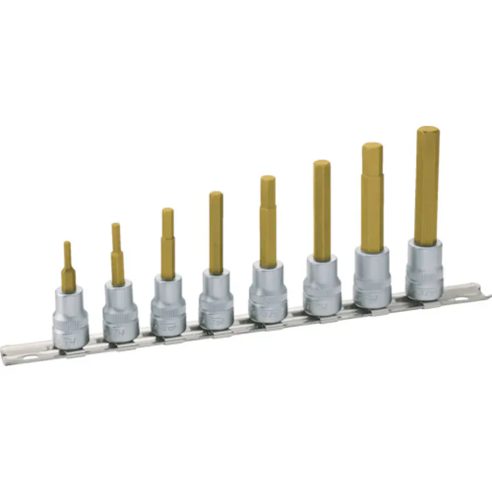 【CAINZ-DASH】HAZET社 ヘキサゴンソケットセット(差込角9.5mm) 8801/8H【別送品】