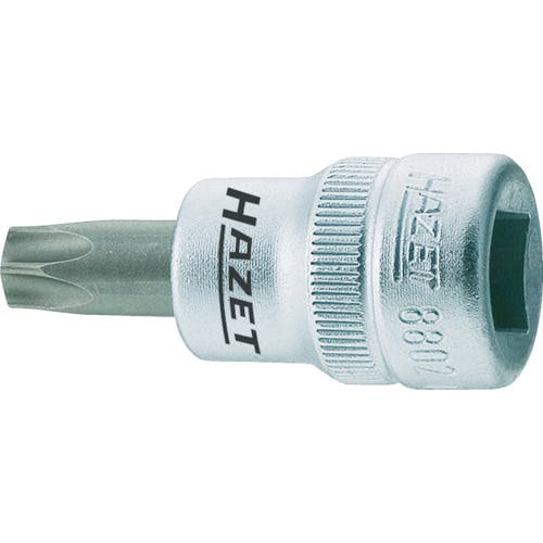 HAZET社 TORXビットソケット(差込角9.5mm) 8802-T15 ヘックスローブソケット HAZET社 TORXビットソケット(差込角9.5mm) 8802-T15 ヘックスローブソケット