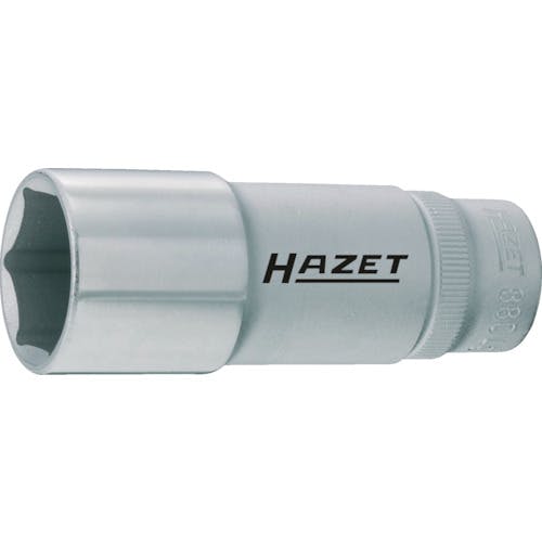 【CAINZ-DASH】ＨＡＺＥＴ社 ディープソケットレンチ（６角タイプ・差込角９．５ｍｍ・対辺２１ｍｍ） 880LG-21【別送品】