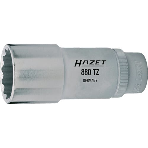 HAZET社 ディープソケットレンチ(12角タイプ・差込角9.5mm・対辺12mm) 880TZ-12 ソケット(ソケット) HAZET社 ディープソケットレンチ(12角タイプ・差込角9.5mm・対辺12mm) 880TZ-12 ソケット(ソケット)