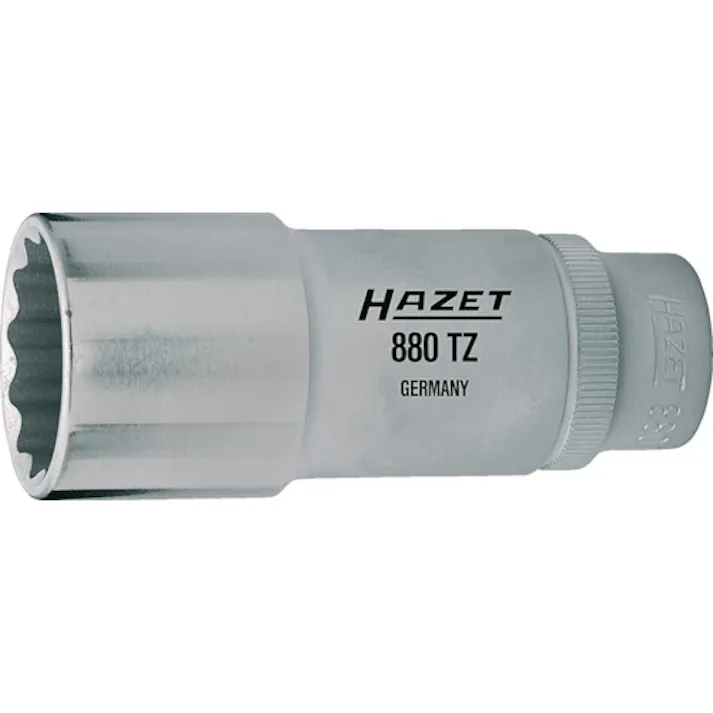 【CAINZ-DASH】HAZET社 ディープソケットレンチ(12角タイプ・差込角9.5mm・対辺15mm) 880TZ-15【別送品】