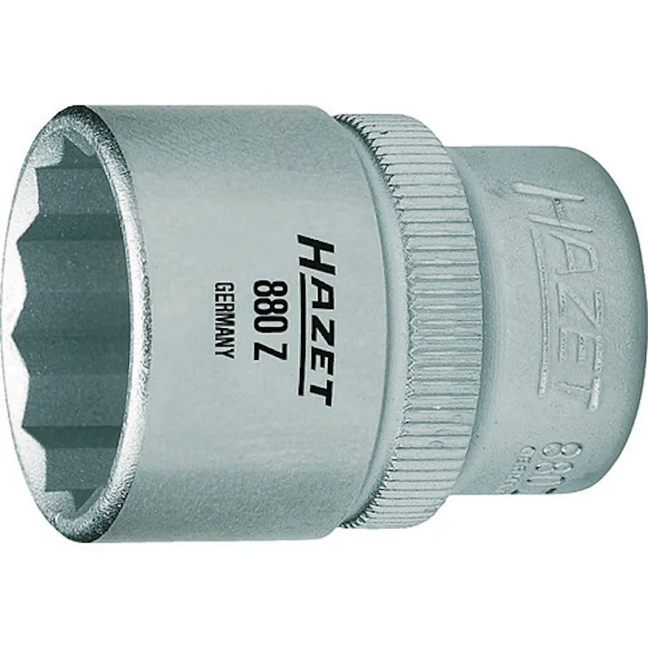 【CAINZ-DASH】HAZET社 ソケットレンチ(12角タイプ・差込角9.5mm・対辺9mm) 880Z-9【別送品】