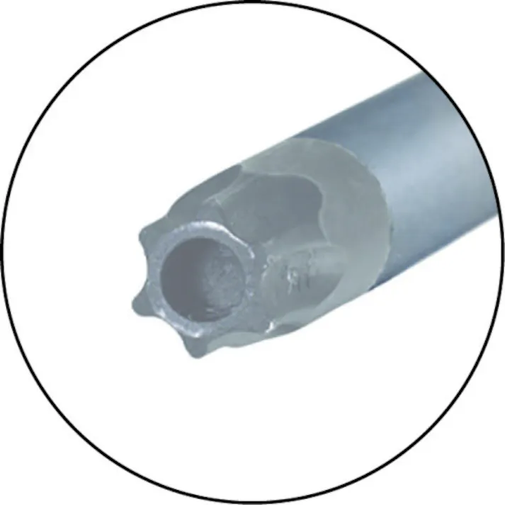 【CAINZ-DASH】HAZET社 HEXAnamic樹脂ソフトグリップドライバー(いじり止付トルクス) 刃先T45H 軸長130mm 802-T45H【別送品】