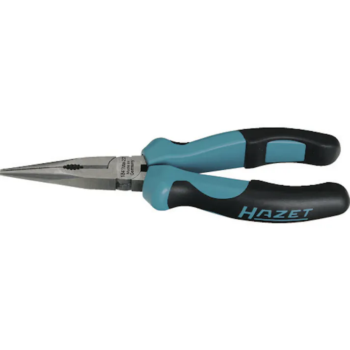 【CAINZ-DASH】HAZET社 ラジオペンチ(ストレートノーズ・エルゴノミックハンドル) 1841MA-11【別送品】