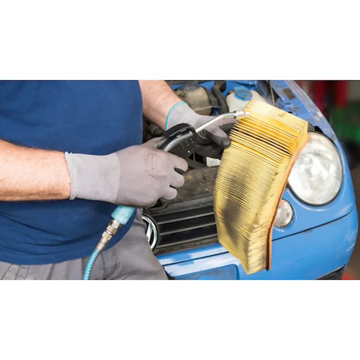 【CAINZ-DASH】HAZET社 エアーブローガン 100mmベントノズル ベンチュリーノズル 9040P-4【別送品】