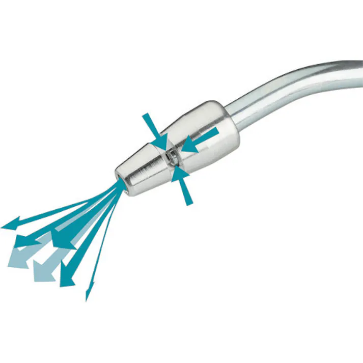 【CAINZ-DASH】HAZET社 エアーブローガン 100mmベントノズル ベンチュリーノズル 9040P-4【別送品】