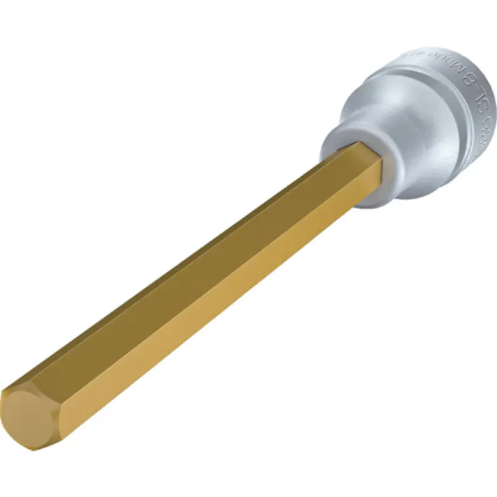 【CAINZ-DASH】HAZET社 スペシャルロングヘックスドライバーソケット(差込角12.7mm) 986SL-8【別送品】