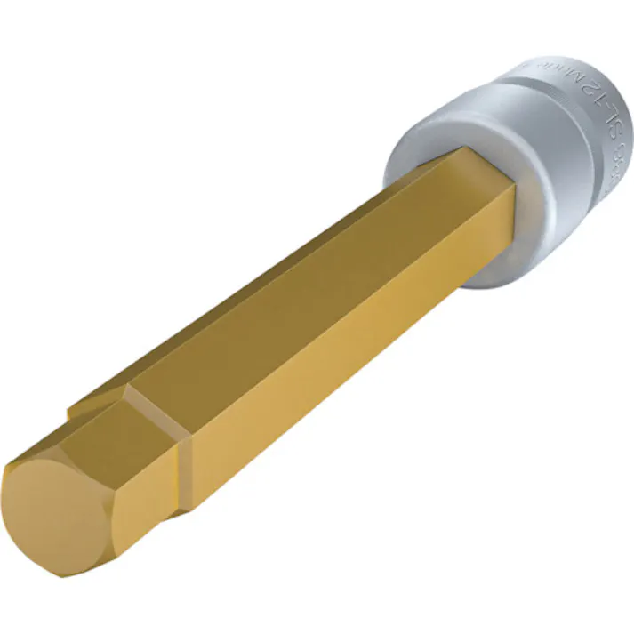 【CAINZ-DASH】HAZET社 スペシャルロングヘックスドライバーソケット(差込角12.7mm) 986SL-12【別送品】