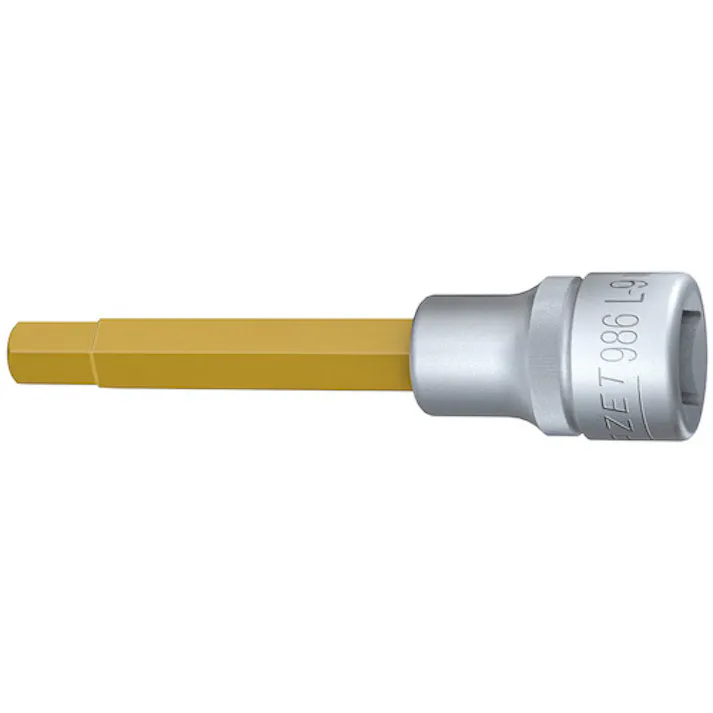 【CAINZ-DASH】HAZET社 ロングヘキサゴンソケット(差込角12.7mm) 986L-9【別送品】