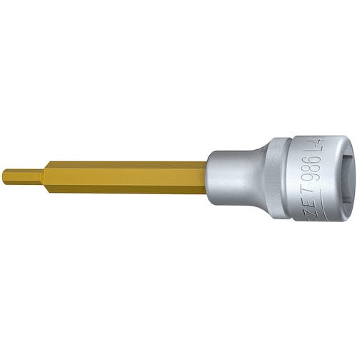 【CAINZ-DASH】ＨＡＺＥＴ社 ロングヘキサゴンソケット（差込角１２．７ｍｍ） 986L-4【別送品】