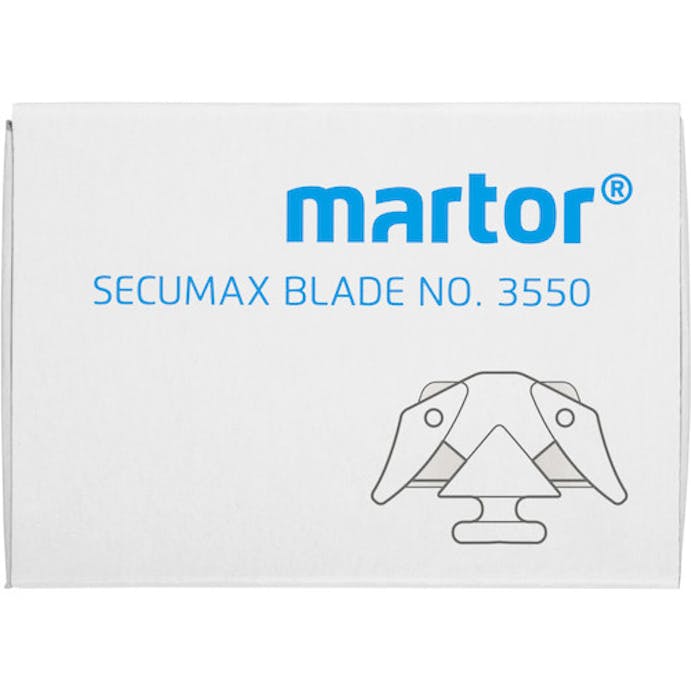 【CAINZ-DASH】ｍａｒｔｏｒ社 替刃　１０枚　ＳＥＣＵＭＡＸ　ＢＬＡＤＥ　３５５０ 3550【別送品】