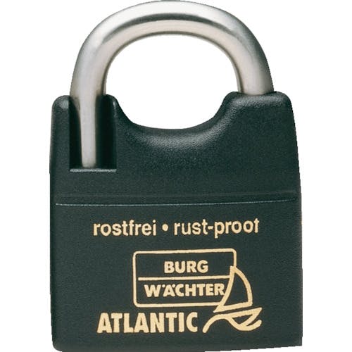 BURG WAECHTER社 樹脂強化カバー付ステンレスシャックル南京錠 アトランティック 217F-40NiSB 10011 南京錠 BURG WAECHTER社 樹脂強化カバー付ステンレスシャックル南京錠 アトランティック 217F-40NiSB 10011 南京錠