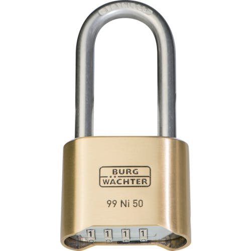 BURG WAECHTER社 ダイヤル式南京錠 No.99 つる長 99Ni50HB-65SB 37491 ダイヤルキー BURG WAECHTER社 ダイヤル式南京錠 No.99 つる長 99Ni50HB-65SB 37491 ダイヤルキー