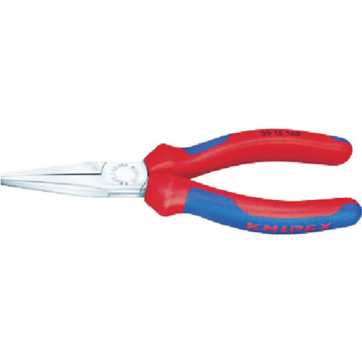 【CAINZ-DASH】KNIPEX社 3015-190 ロングノーズプライヤー 全長190mm 3015-190【別送品】