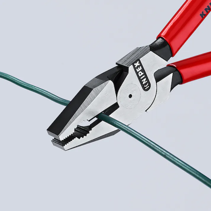 【CAINZ-DASH】KNIPEX社 強力型ペンチ プラスチックハンドル 225mm 0201-225【別送品】