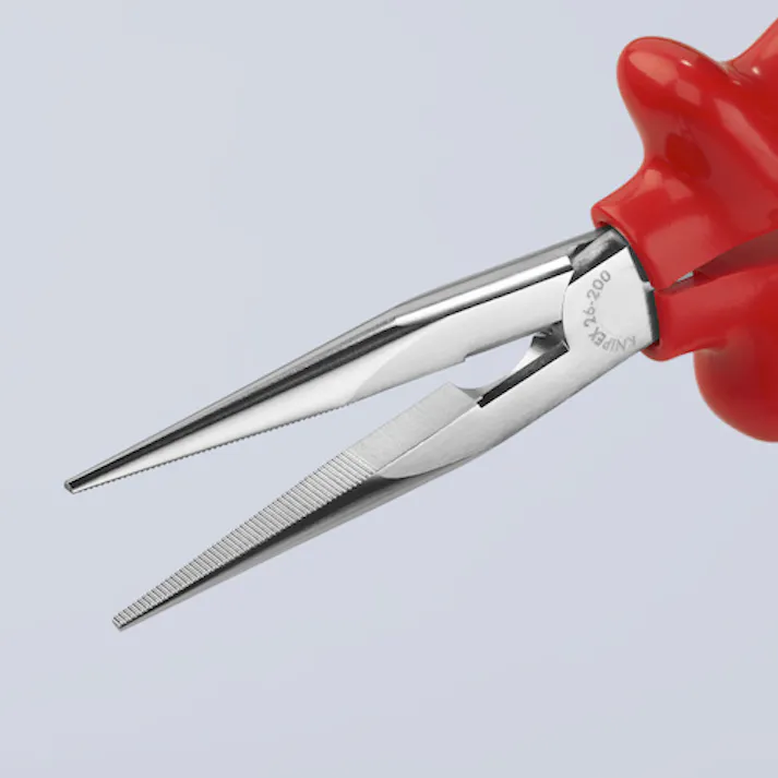 【CAINZ-DASH】KNIPEX社 絶縁1000Vロングラジオペンチ 200mm 2617-200【別送品】