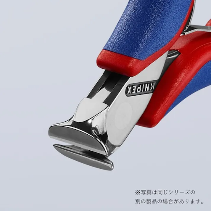 【CAINZ-DASH】KNIPEX社 エレクトロニクスエンドカッティングニッパー プラスチックハンドル 6401-115【別送品】