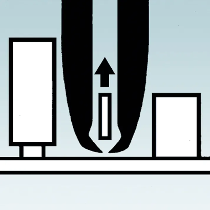 【CAINZ-DASH】KNIPEX社 エレクトロニクスエンドカッティングニッパー スモールヘッド コンフォートハンドル 6422-115【別送品】