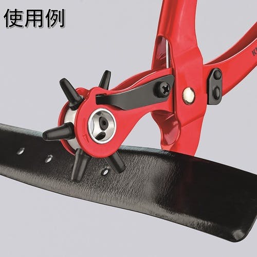 CAINZ-DASH】KNIPEX社 6穴パンチプライヤー 9070-220【別送品