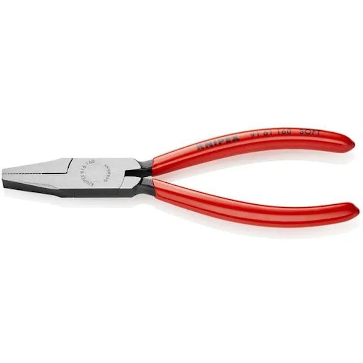 【CAINZ-DASH】KNIPEX社 ガラス用 フラットノーズプライヤー 9161-160【別送品】