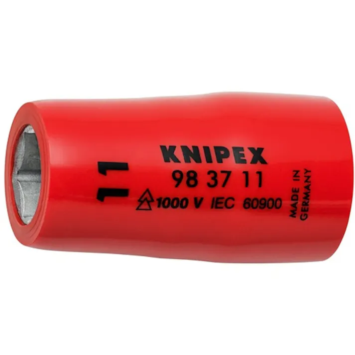 【CAINZ-DASH】KNIPEX社 絶縁ソケット 3/8X11mm 9837-11【別送品】