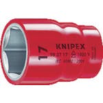 【CAINZ-DASH】ＫＮＩＰＥＸ社 絶縁ソケット　３／８Ｘ３／８ｍｍ 9837-3/8【別送品】