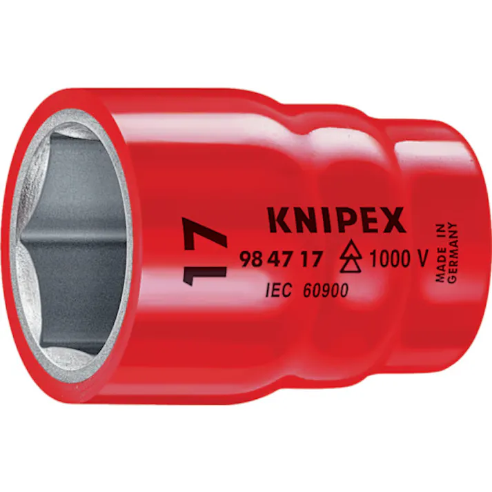 【CAINZ-DASH】KNIPEX社 絶縁1000Vソケット 1/2 13mm 9847-13【別送品】