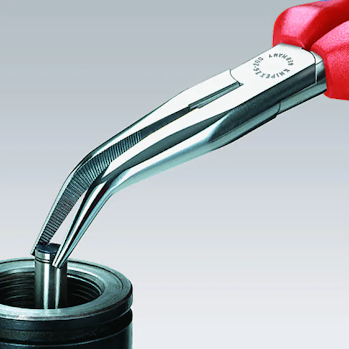 【CAINZ-DASH】KNIPEX社 先曲ロングラジオペンチ(40°) 200mm 2621-200【別送品】