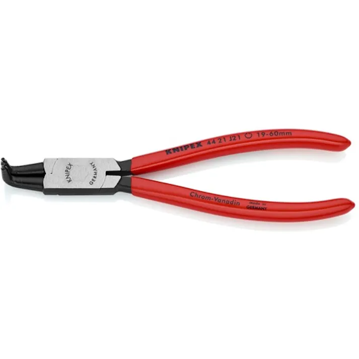 【CAINZ-DASH】KNIPEX社 穴用スナップリングプライヤー90度 19-60mm 4421-J21【別送品】