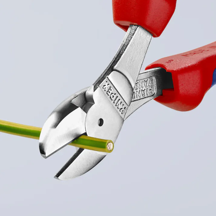 【CAINZ-DASH】KNIPEX社 強力型ニッパー 160m コンフォートハンドル(クロムメッキ)m 7405-160【別送品】