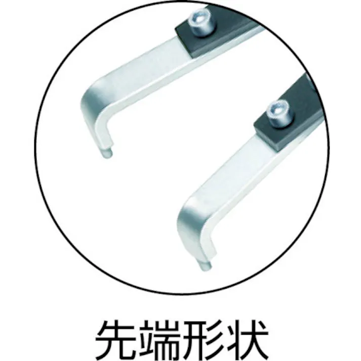 【CAINZ-DASH】KNIPEX社 軸用スナップリングプライヤー 曲 122-300mm 4620-A51【別送品】